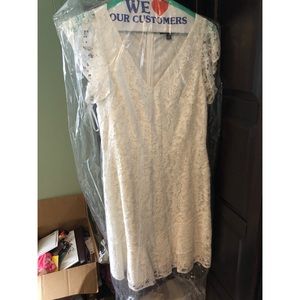 Ralph Lauren White Lace short dress